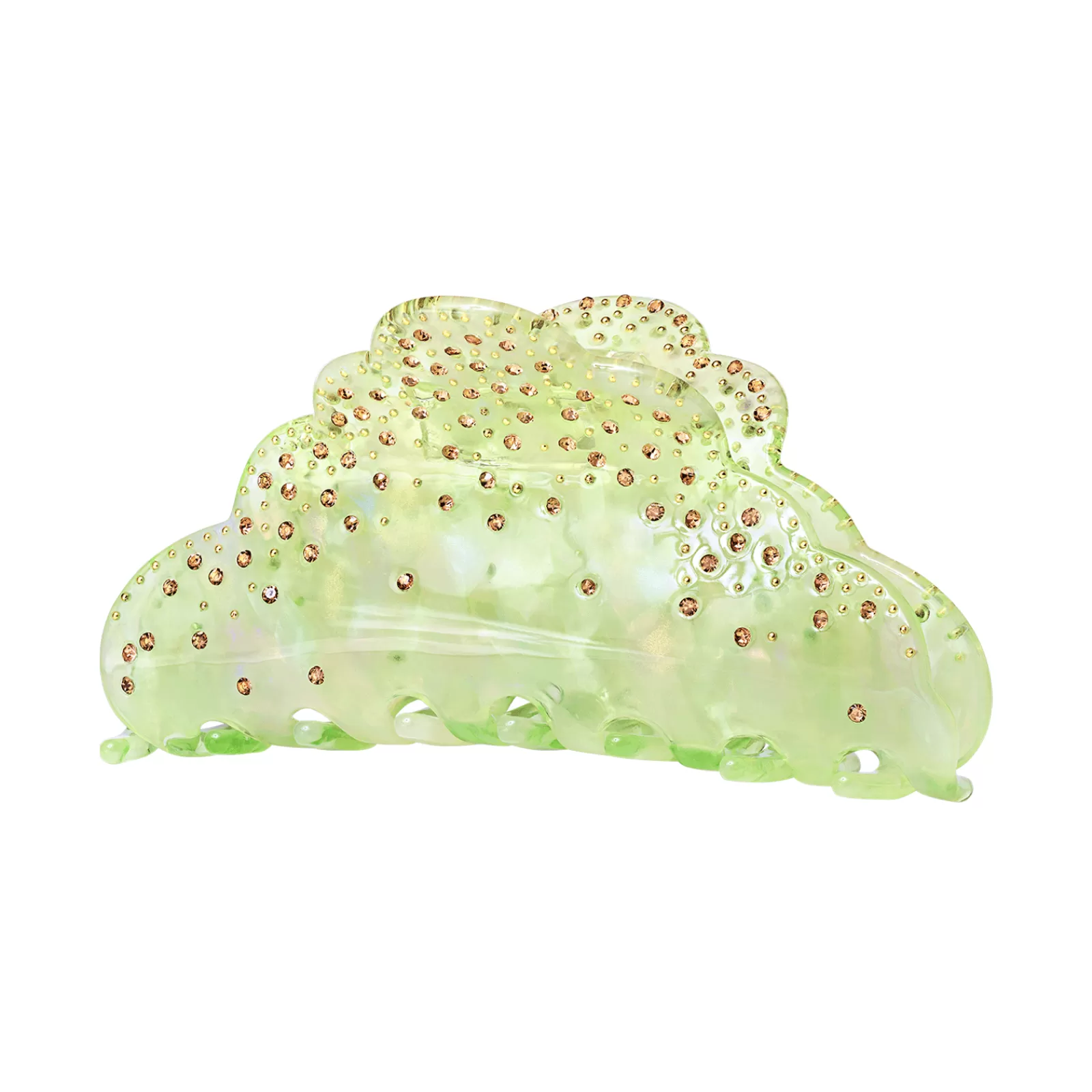 Shop Maanesten Cloud Hair Claw Lime