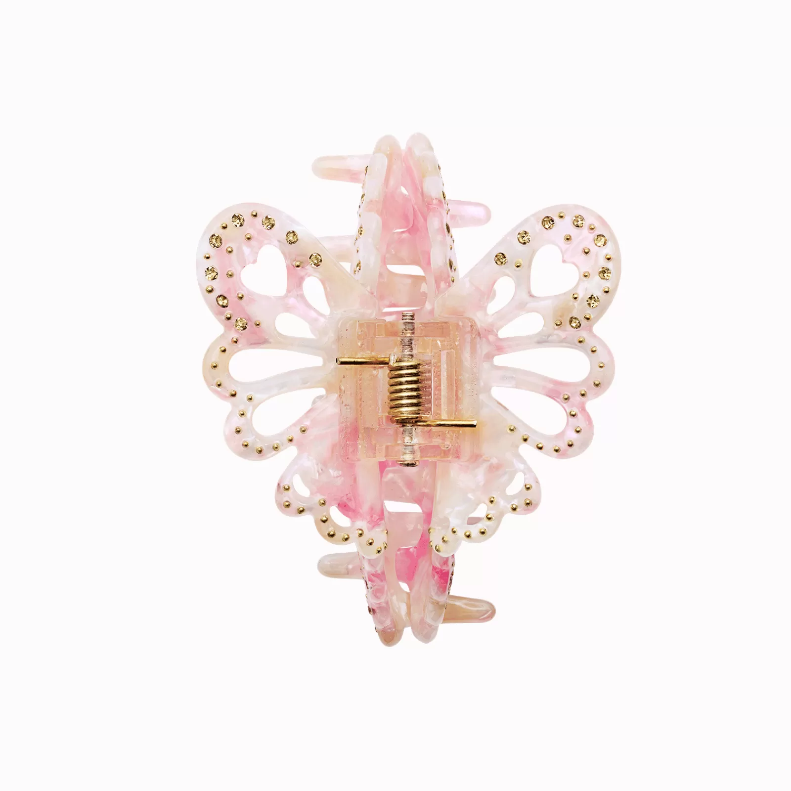 Sale Maanesten Papillon Hair Claw Blossom Rose