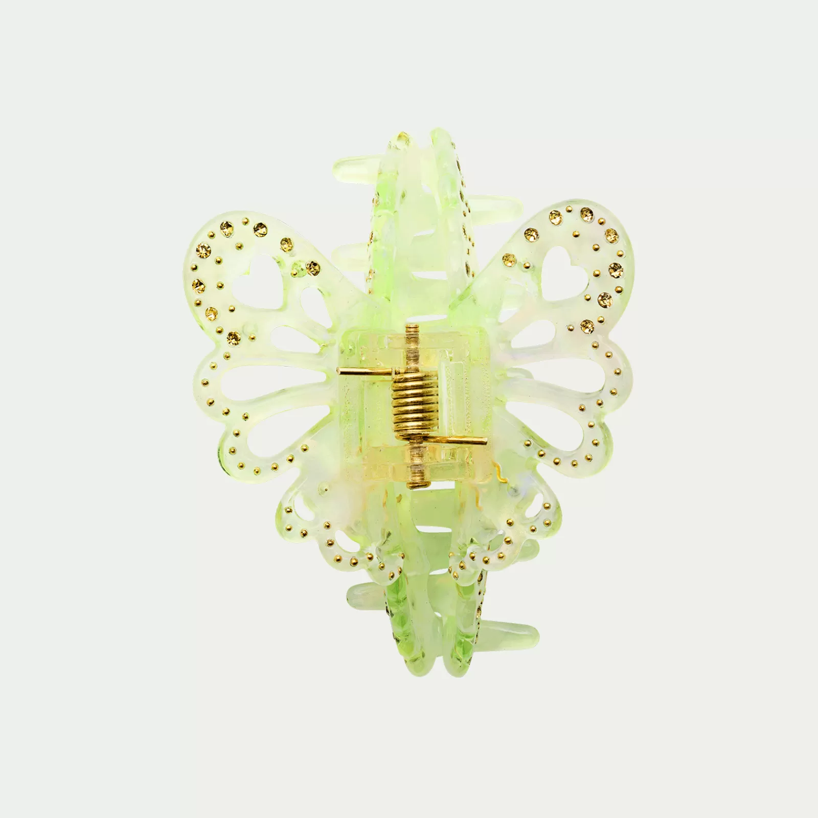 Shop Maanesten Papillon Hair Claw Lime