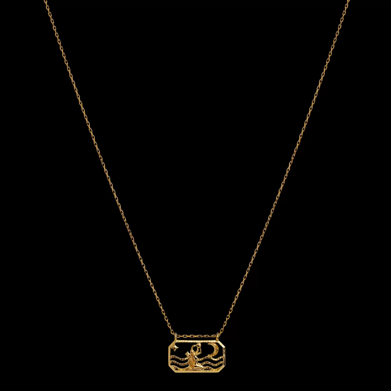 New Maanesten Zodiac Aquarius Necklace 20. Jan - 18. Feb