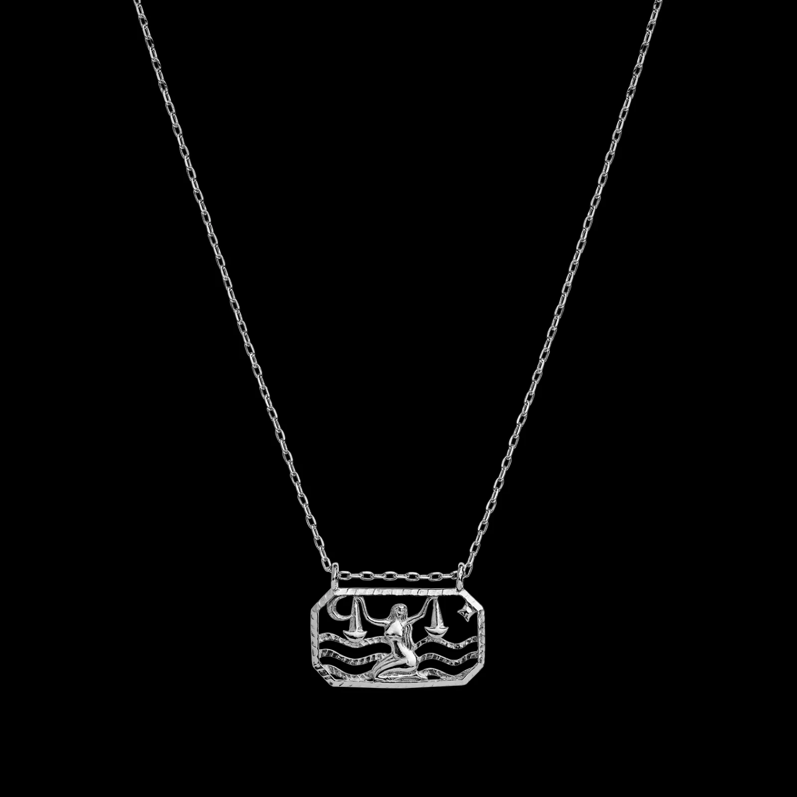 Store Maanesten Zodiac Libra Necklace 23. Sep - 22. Okt