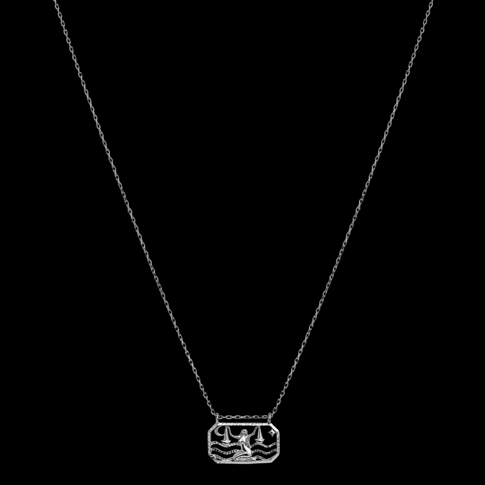 Store Maanesten Zodiac Libra Necklace 23. Sep - 22. Okt